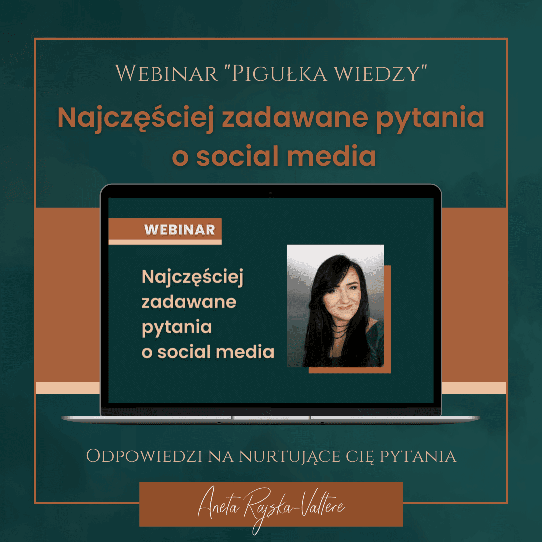 Webinar: Najczęściej zadawane pytania o social media
