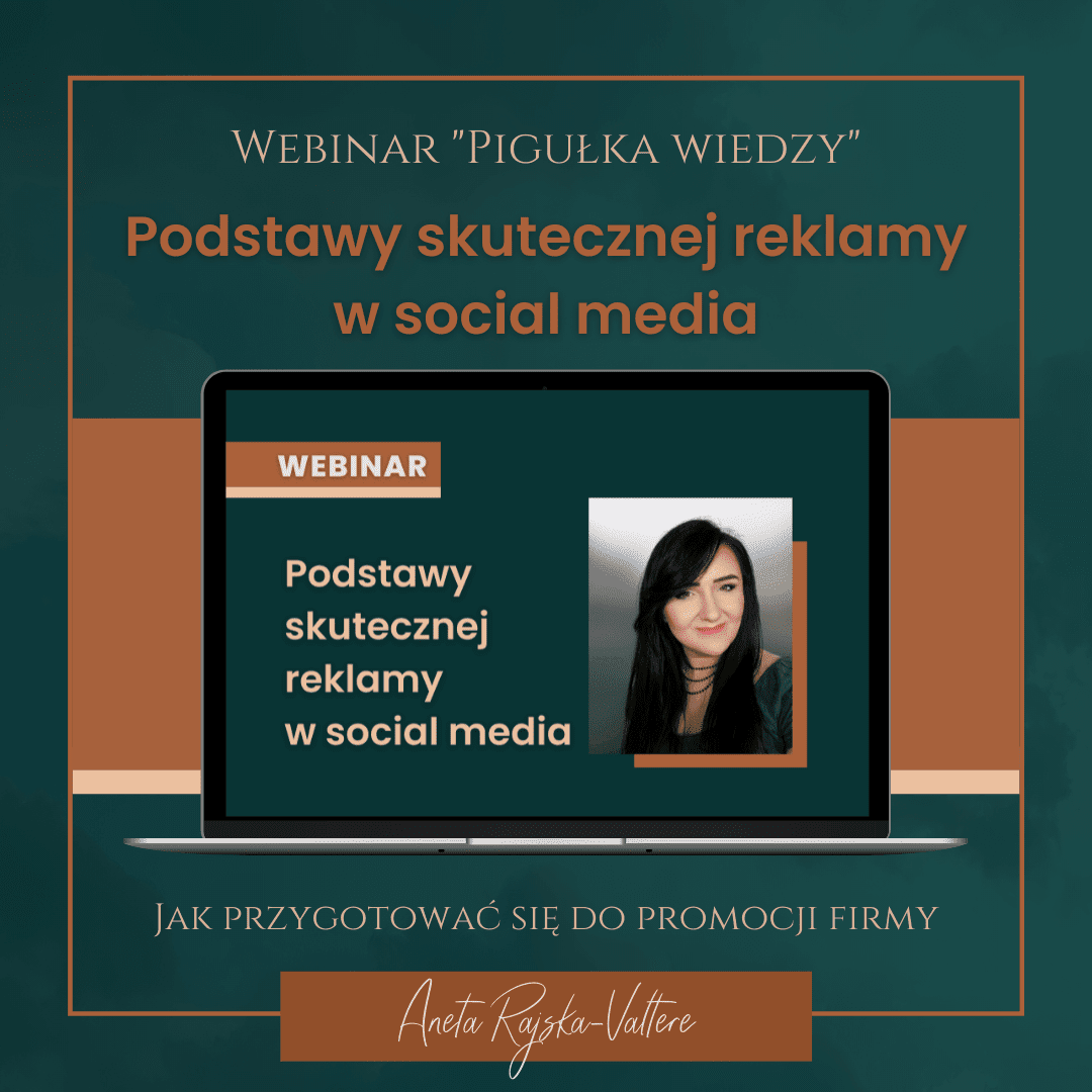 Webinar: Jak tworzyć skuteczne reklamy?