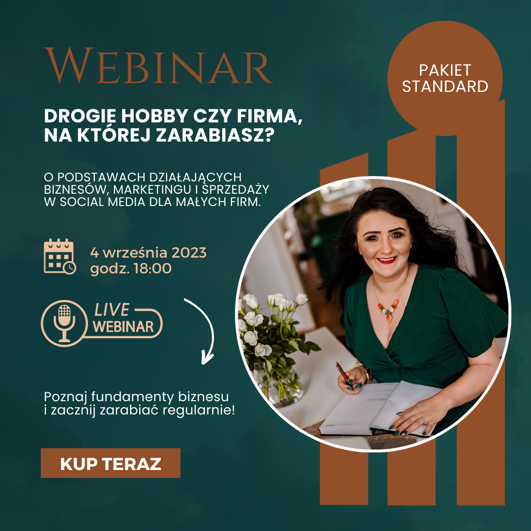Drogie Hobby czy firma, na której zarabiasz? STANDARD