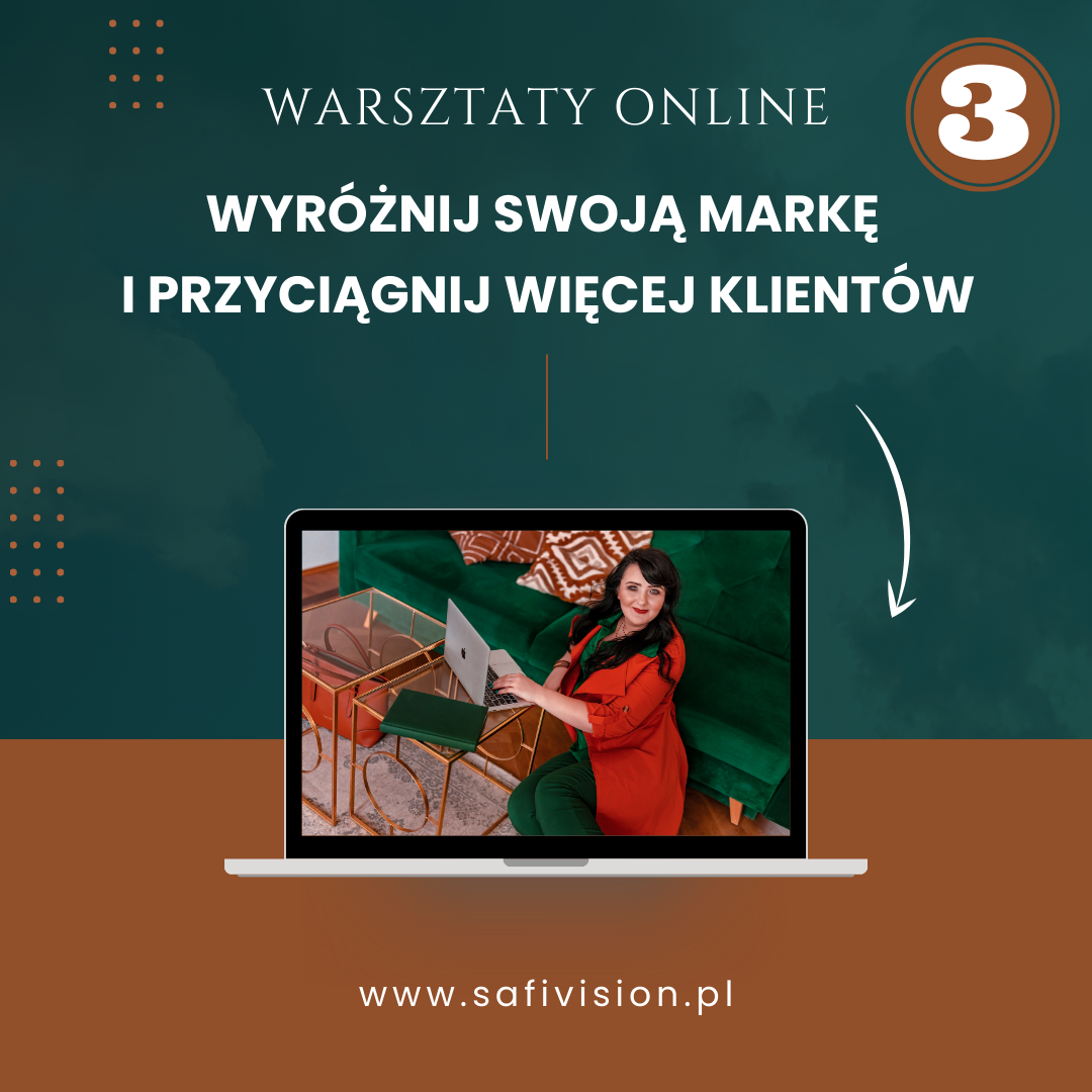 Warsztaty online wyróżnij swoją markę