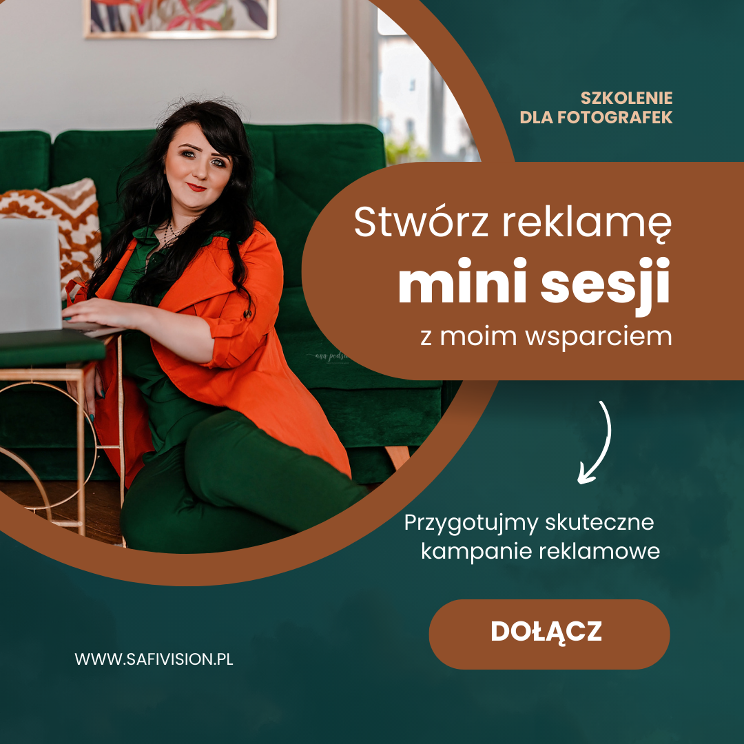 Warsztaty online: Fotografko - Stwórz reklamę mini sesji