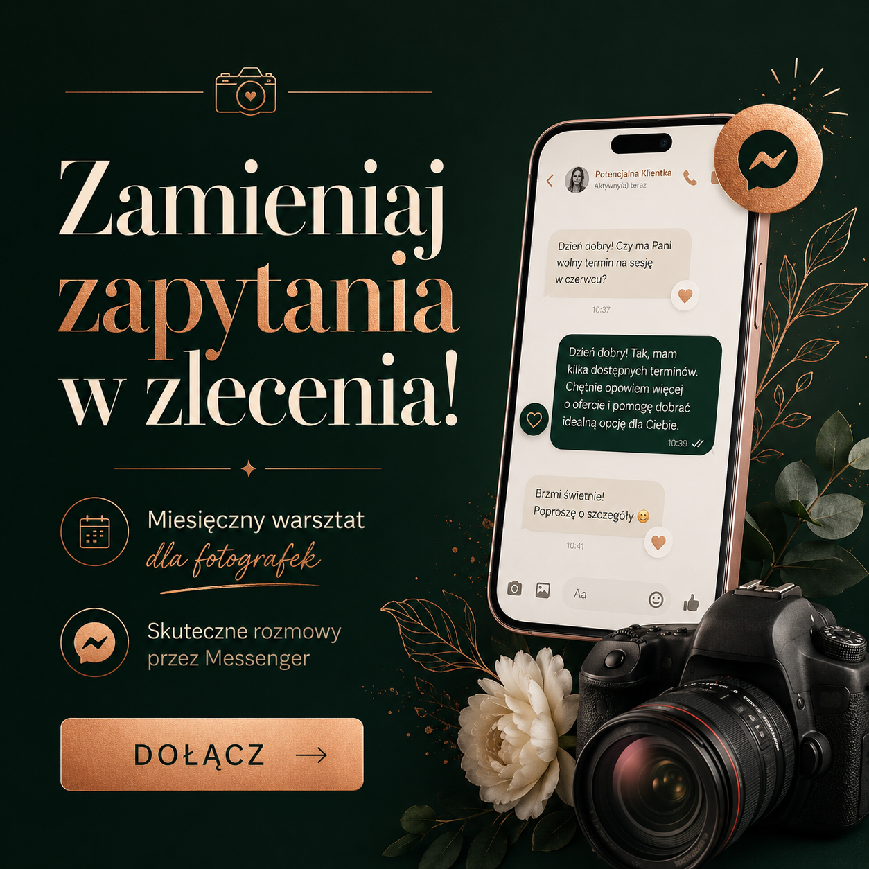 Jak pozyskiwać Klientów przez messenger - Edycja II